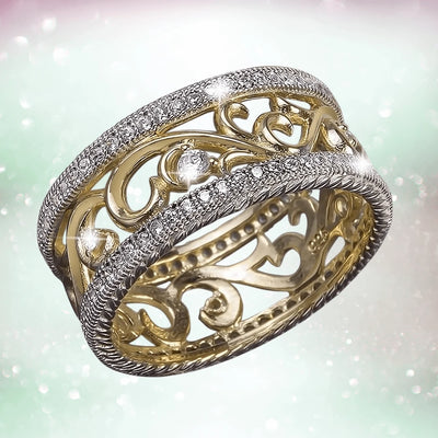 Daniel Steiger Rococo Garland Ring