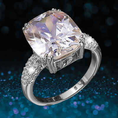 Daniel Steiger Dazzle Ring Rhodium