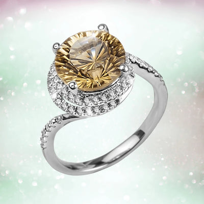 Daniel Steiger Citrine Firecracker Ring