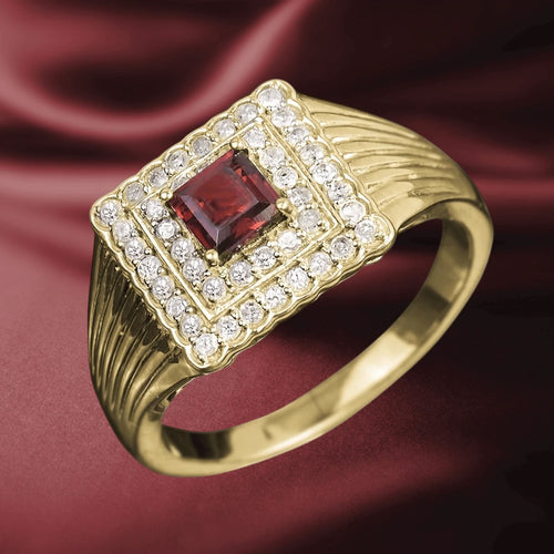 Daniel Steiger Maximo Diamond & Garnet Men&