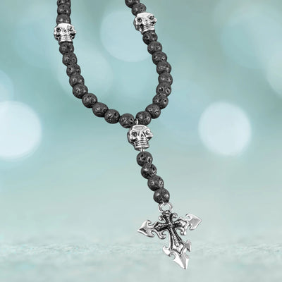 Daniel Steiger Skull Lava Rosary