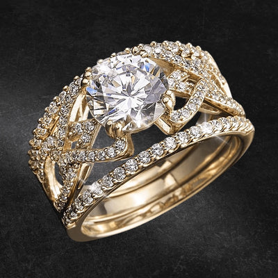 Daniel Steiger Golden Luna Ring