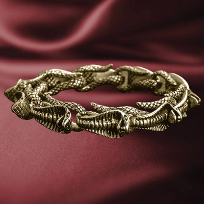 Daniel Steiger Venom Men's Gold Bracelet