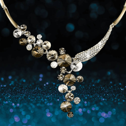 Daniel Steiger Azalia Coffee Necklace