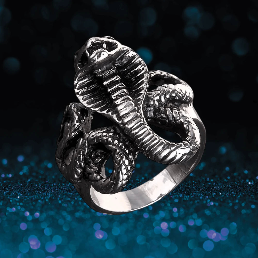 Daniel Steiger Venom Men's Steel Ring