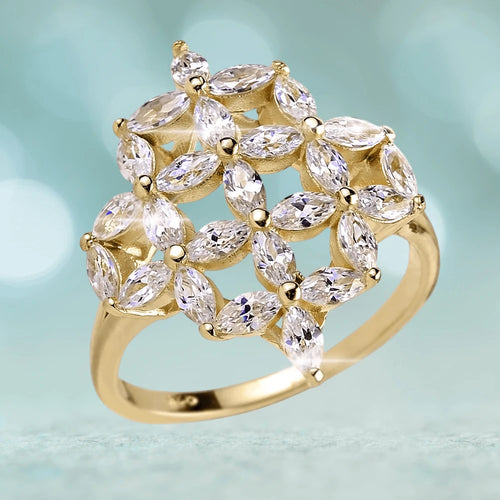 Daniel Steiger Floretta Gold Ring