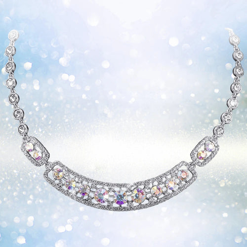 Daniel Steiger Spectra Rhodium Necklace