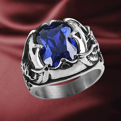 Daniel Steiger Men's Blue Eagle Ring