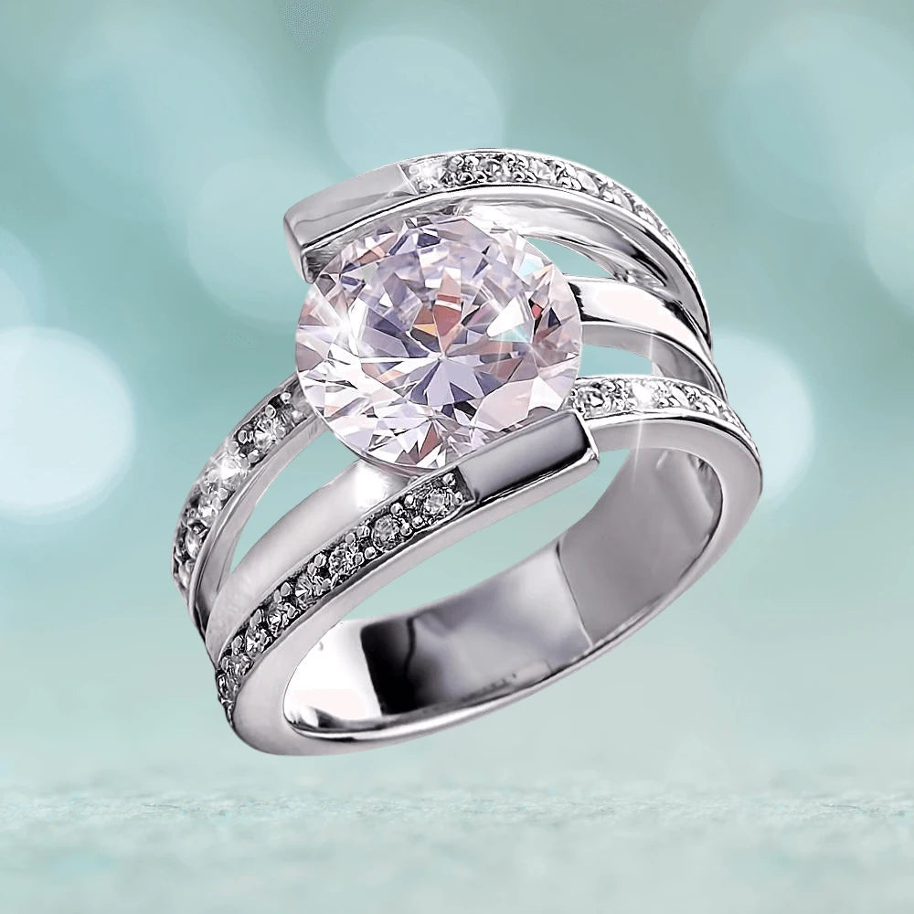 Daniel Steiger Rodela Rhodium Ring