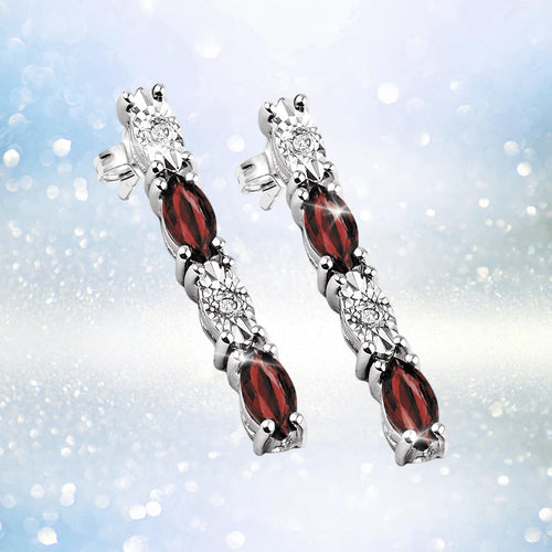 Daniel Steiger Navette Earrings