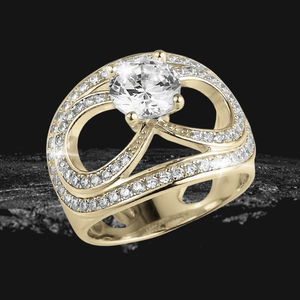 Daniel Steiger Infinity Solitaire Ring