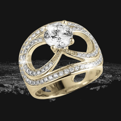 Daniel Steiger Infinity Solitaire Ring