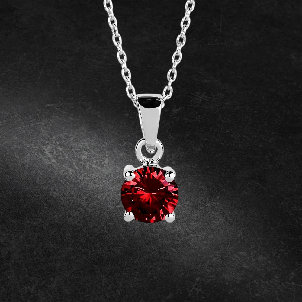 Daniel Steiger Brilliant Birthstones Pendant January