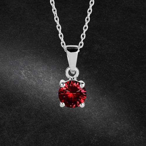 Daniel Steiger Brilliant Birthstones Pendant January