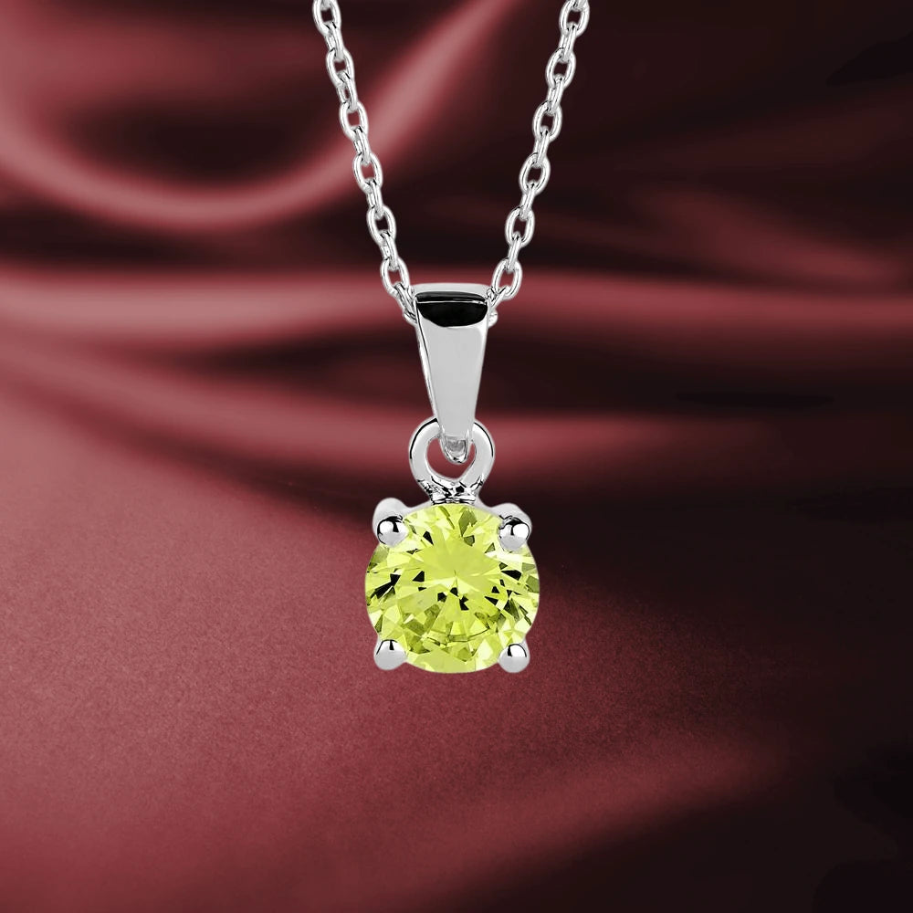Daniel Steiger Brilliant Birthstones Pendant August