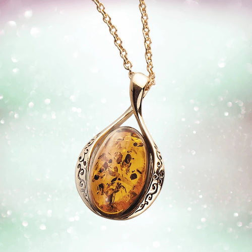 Daniel Steiger Baltic Amber Pendant