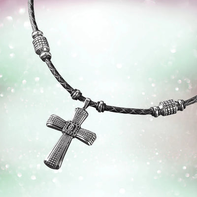 Daniel Steiger Midnight Skull Steel Pendant