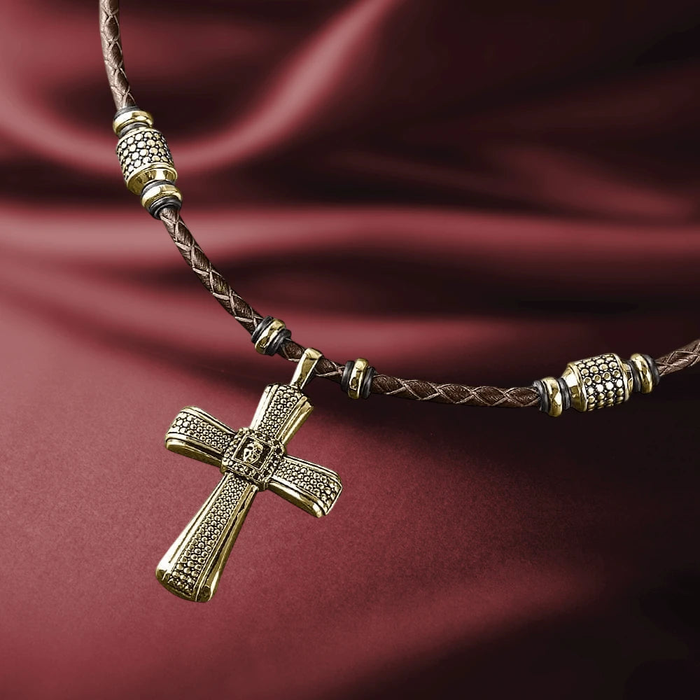 Daniel Steiger Midnight Skull Gold Fused Pendant