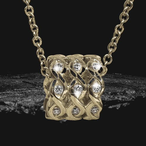 Daniel Steiger Ipanema Gold Pendant