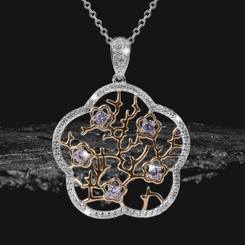 Daniel Steiger Imperial Cherry Blossom Pendant