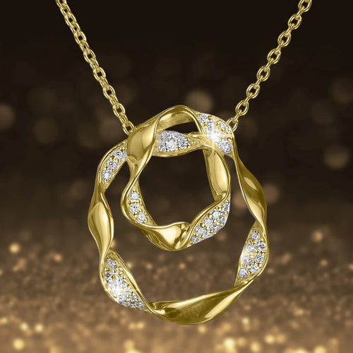 Daniel Steiger Ribbon Pendant