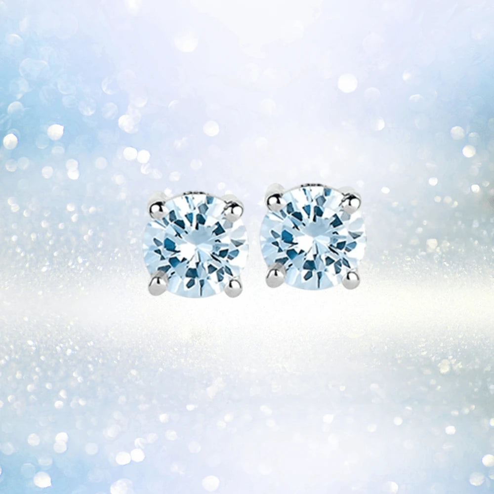 Daniel Steiger Brilliant Birthstones Earrings March