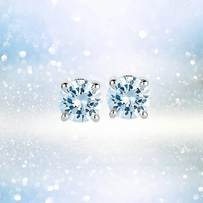 Daniel Steiger Brilliant Birthstones Earrings March