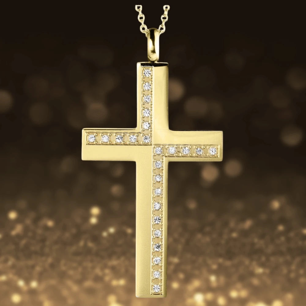 Daniel Steiger Men's Carlton Diamond Cross