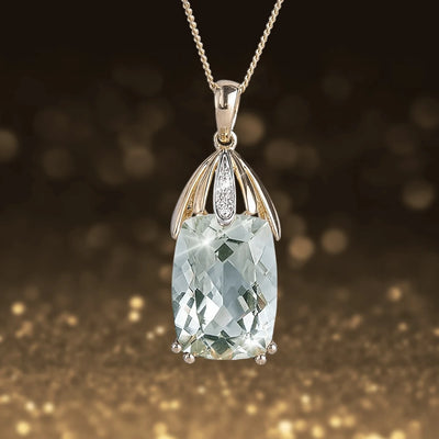 Daniel Steiger Mojito Amethyst Pendant