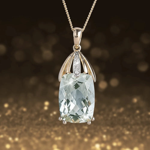 Daniel Steiger Mojito Amethyst Pendant