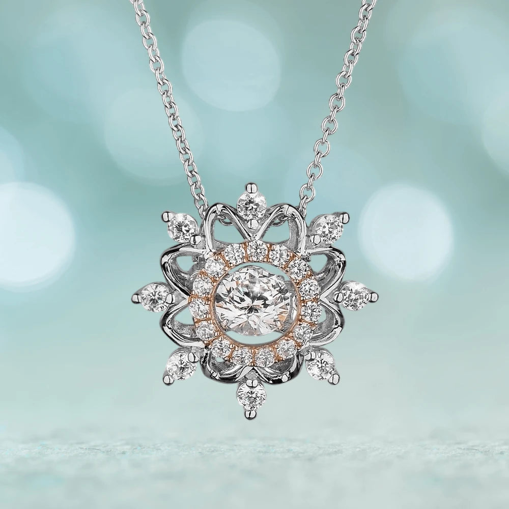 Daniel Steiger Dancing Snowflake Pendant