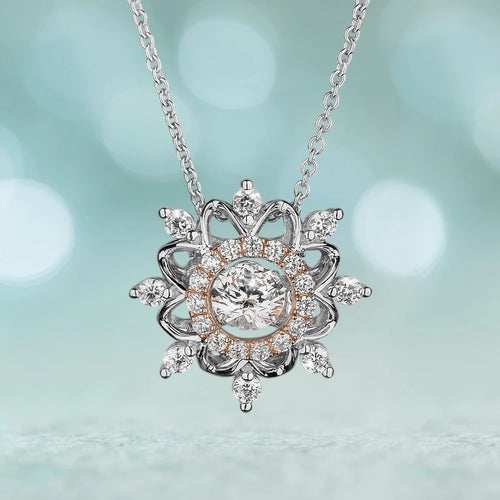 Daniel Steiger Dancing Snowflake Pendant