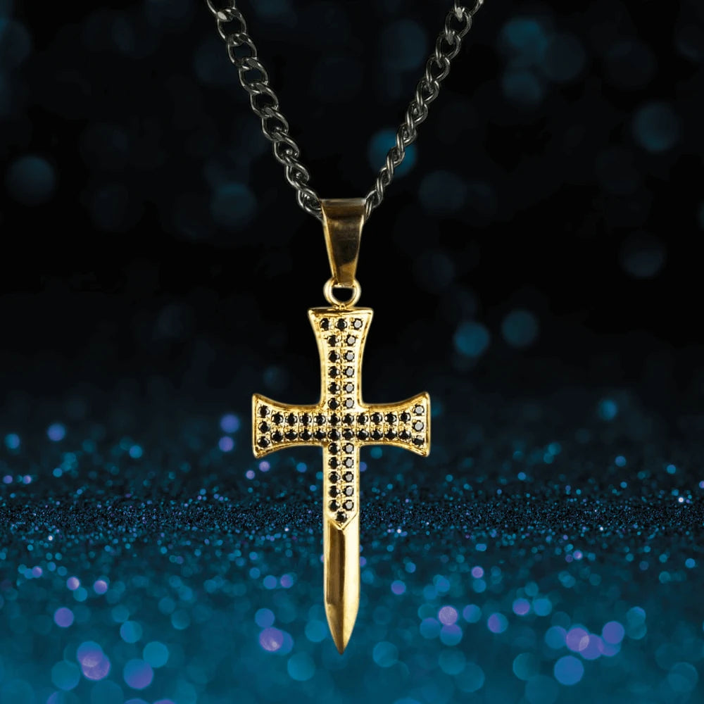 Daniel Steiger Nero Yellow Gold Pendant