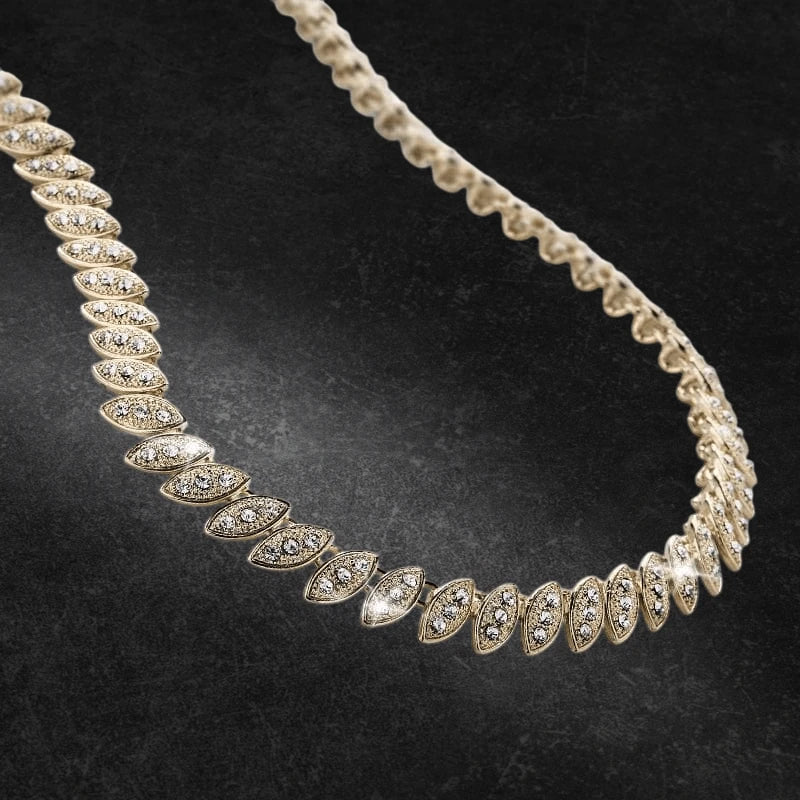 Daniel Steiger Captivating Leaf Necklace