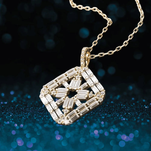 Daniel Steiger Bliss Baguette Pendant