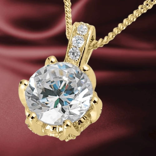 Daniel Steiger Gold Lotus Pendant