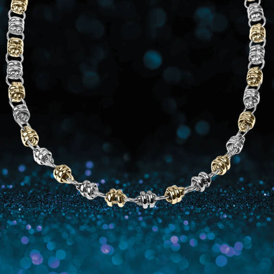 Daniel Steiger Quintus Steel Necklace