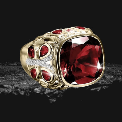 Daniel Steiger Springtime Garnet Ring