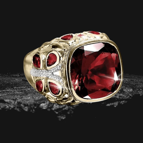 Daniel Steiger Springtime Garnet Ring