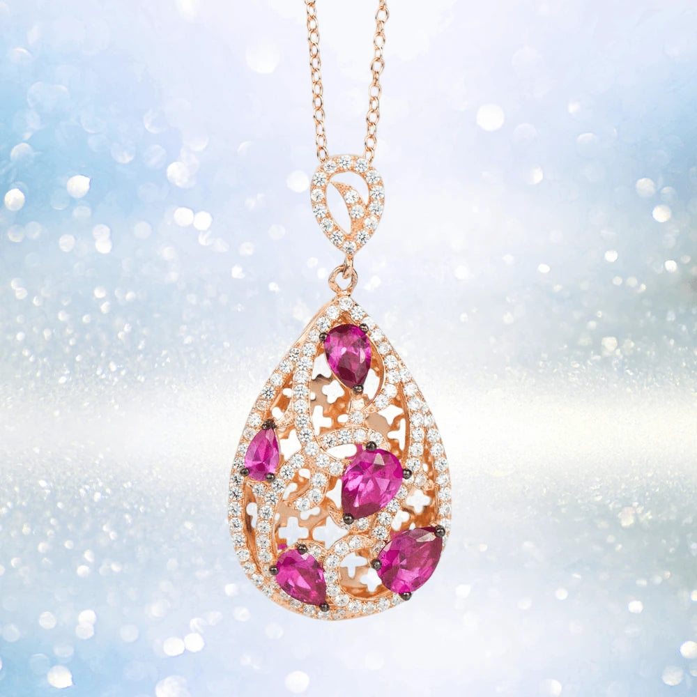 Daniel Steiger Cherry Pear Pendant