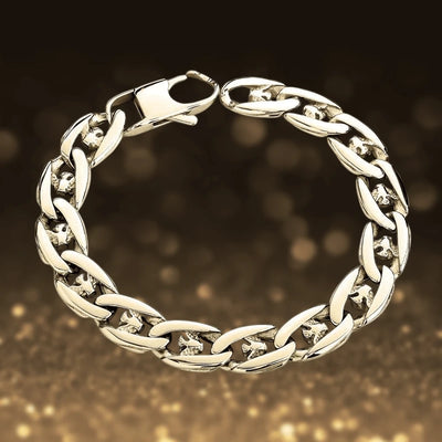 Daniel Steiger Patriot Eagle Curb Bracelet