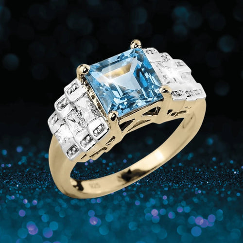 Daniel Steiger Oceana Blue Topaz Ring