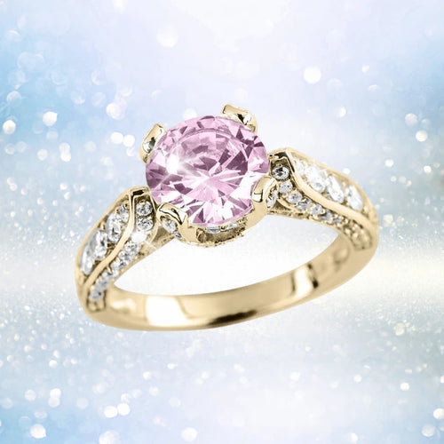 Daniel Steiger Millionaire Pink Argyle Ring