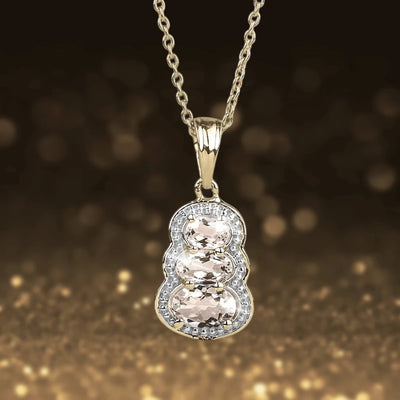 Daniel Steiger Liberty Morganite Pendant