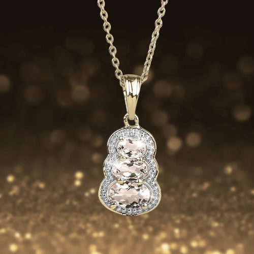 Daniel Steiger Liberty Morganite Pendant