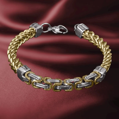 Daniel Steiger Cedar Foxtail Byzantine Bracelet