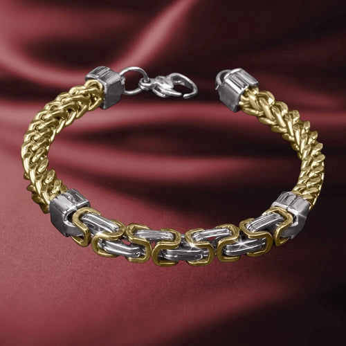 Daniel Steiger Cedar Foxtail Byzantine Bracelet