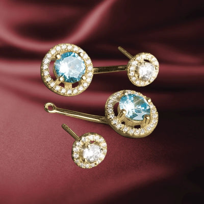 Daniel Steiger Catalina Halo Earrings