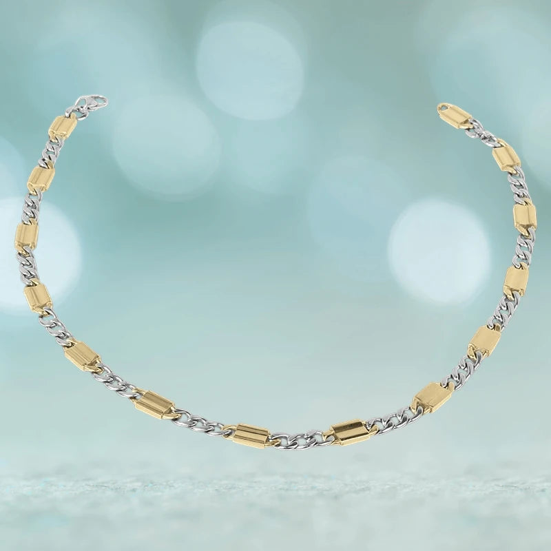 Daniel Steiger Andrea Two-Tone Steel Necklace