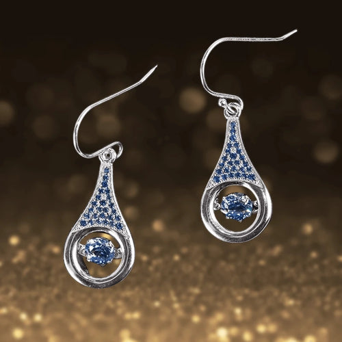 Daniel Steiger Indigo Dancing Earrings